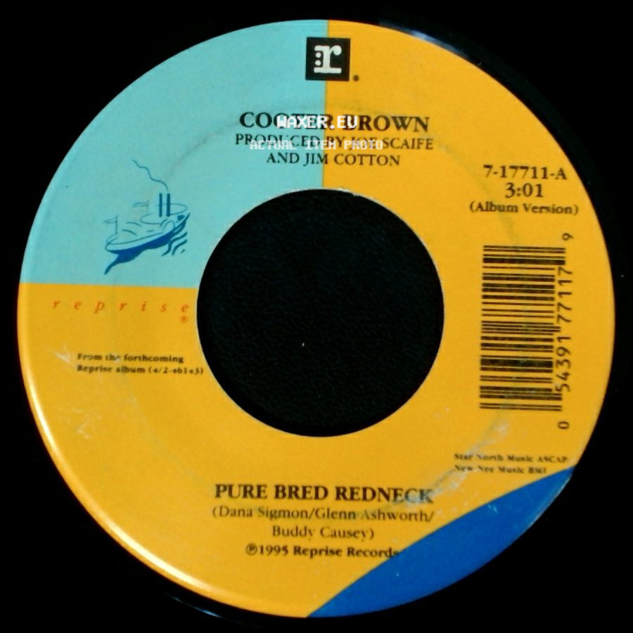Cooter Brown - Pure Bred Redneck / My Apologies side A