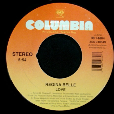 Regina Belle - Love / If I Could side A