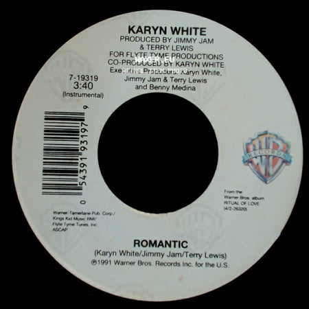 Karyn White - Romantic / Romantic side A