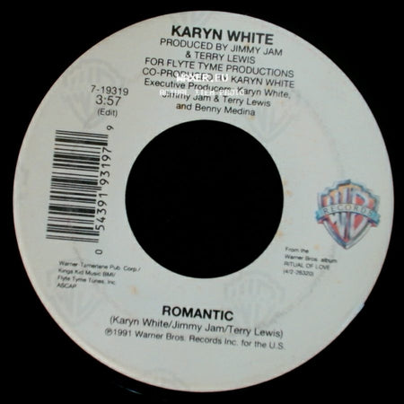 Karyn White - Romantic / Romantic side B