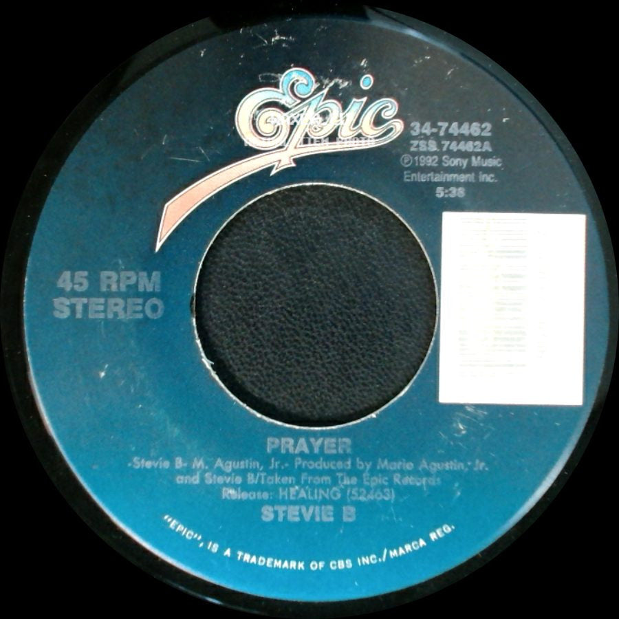 Stevie B - Prayer / Prayer side B