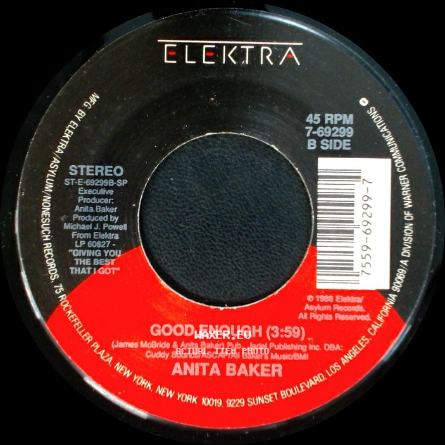 Anita Baker - Lead Me Into Love (3:59) / Good Enough side B