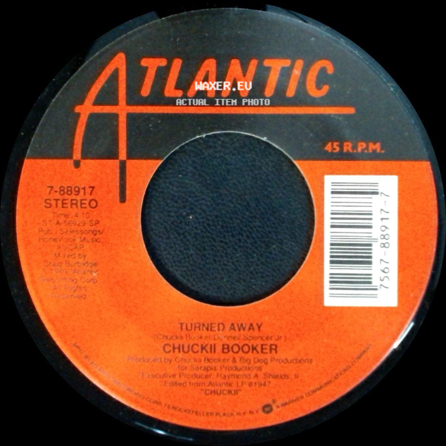 Chuckii Booker - Keep Your Guard Up / Turned Away side B