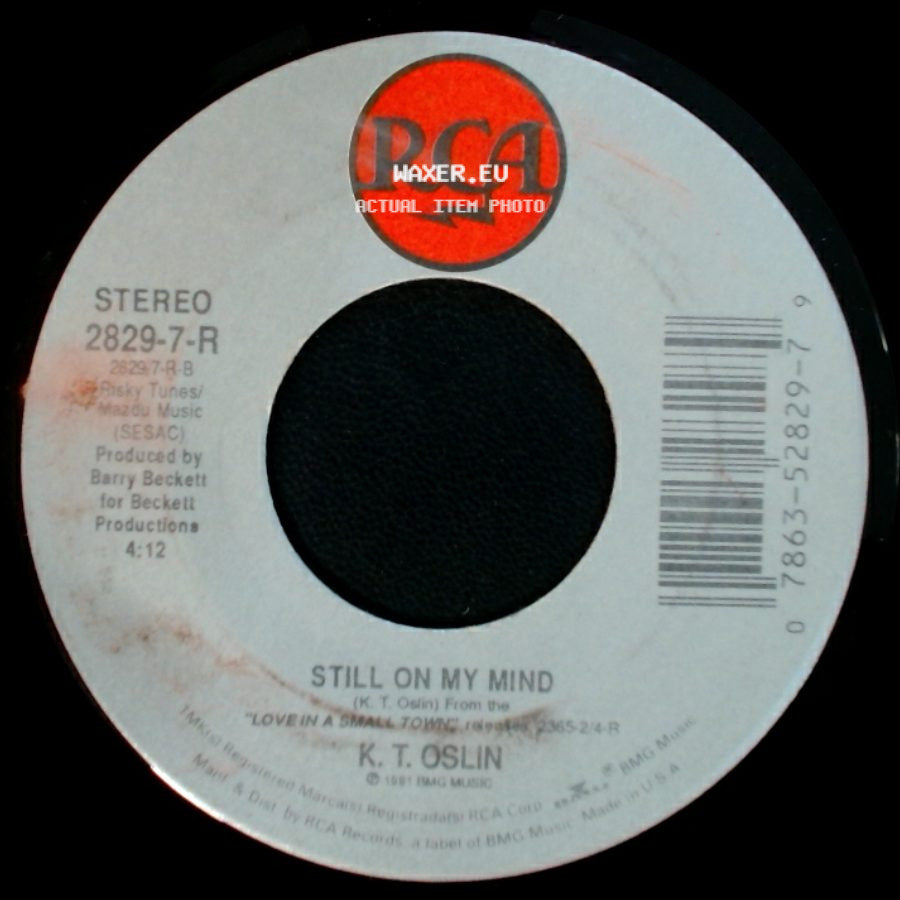 K. T. Oslin - Still On My Mind / You Call Everybody Darling side A