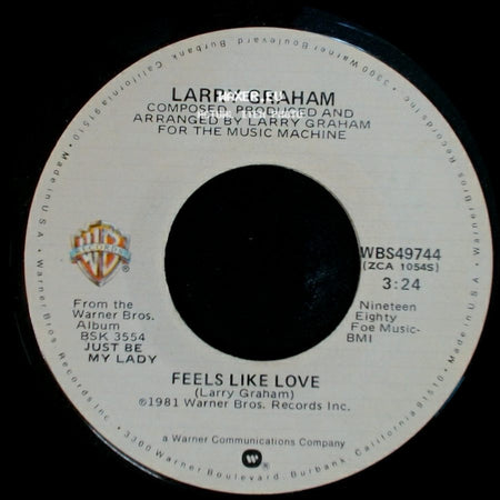 Larry Graham - Just Be My Lady / Feels Like Love side B