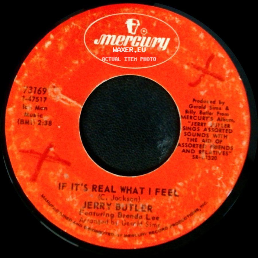 Jerry Butler - Why Are You Leaving Me / If It's Real What I Feel side B