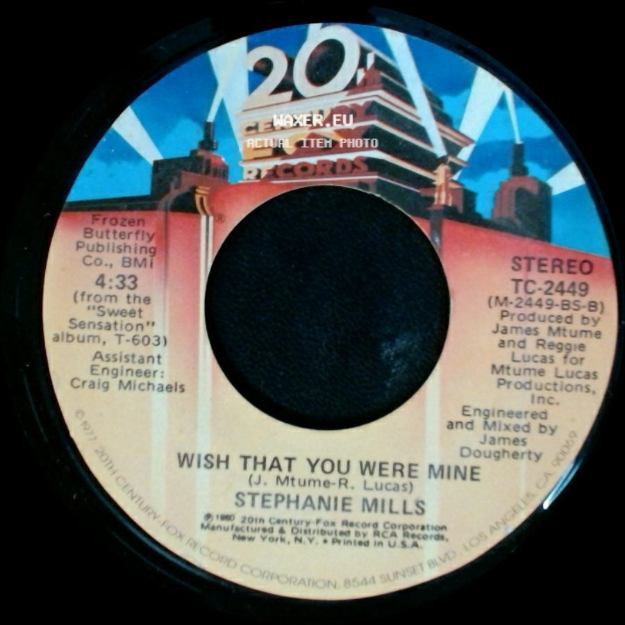 Stephanie Mills - Sweet Sensation / Wish That You Were Mine side B