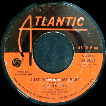 Spinners - Just You And Me Baby / Could It Be I'm Falling In Love side A