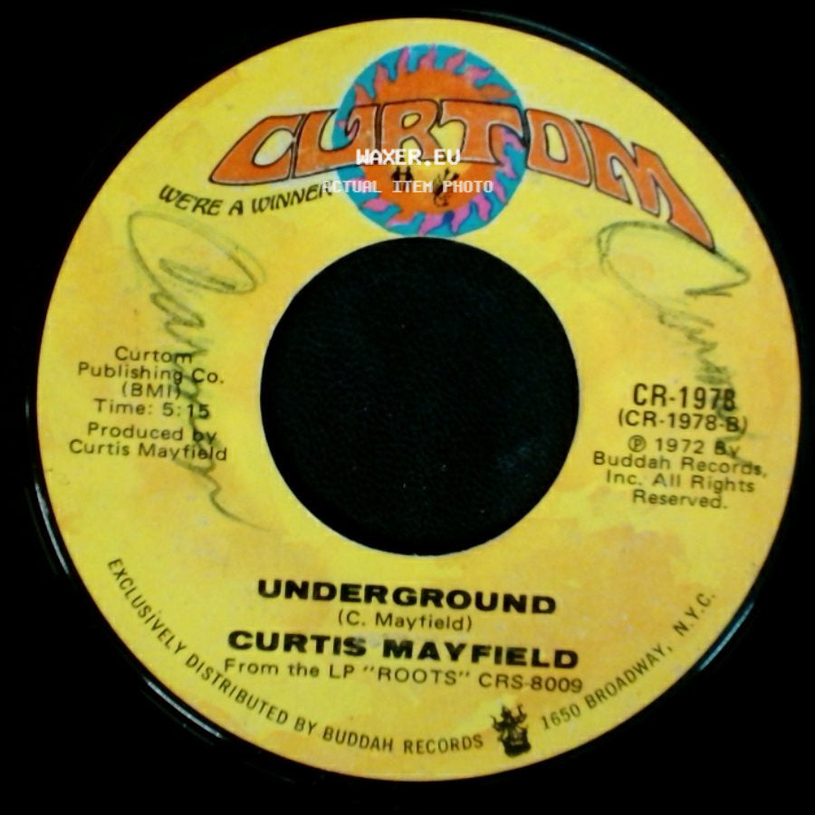 Curtis Mayfield - Underground / Superfly side A
