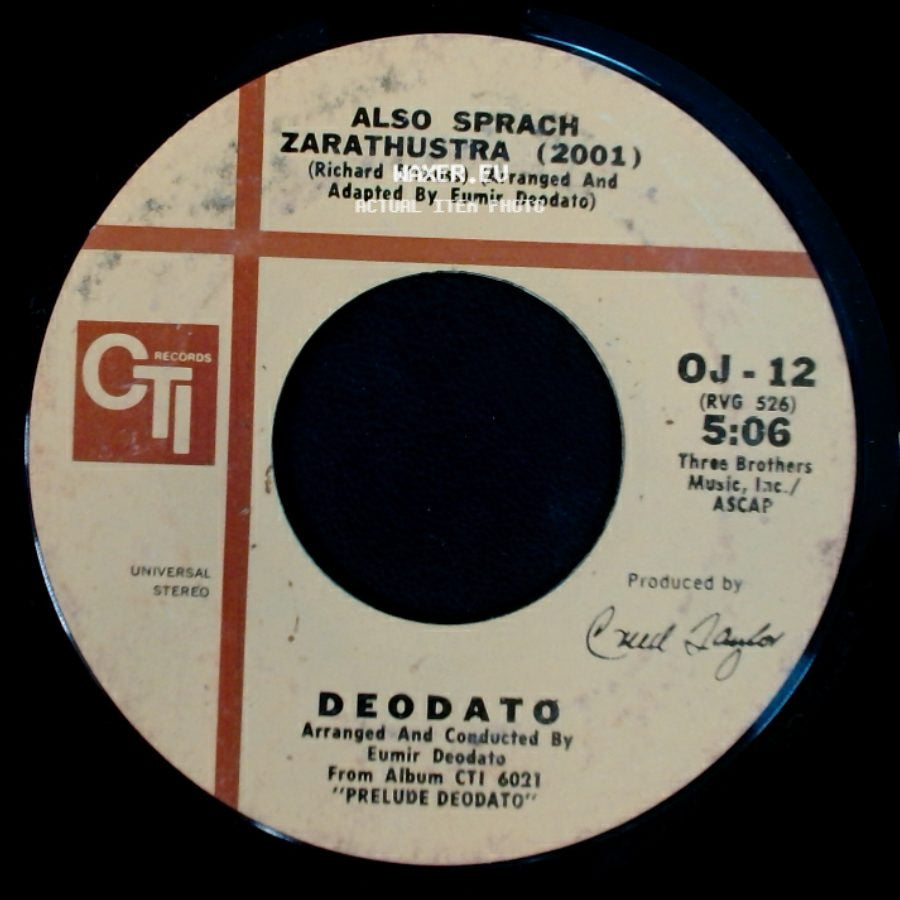 Deodato - Also Sprach Zarathustra (2001) / Spirit Of Summer side A