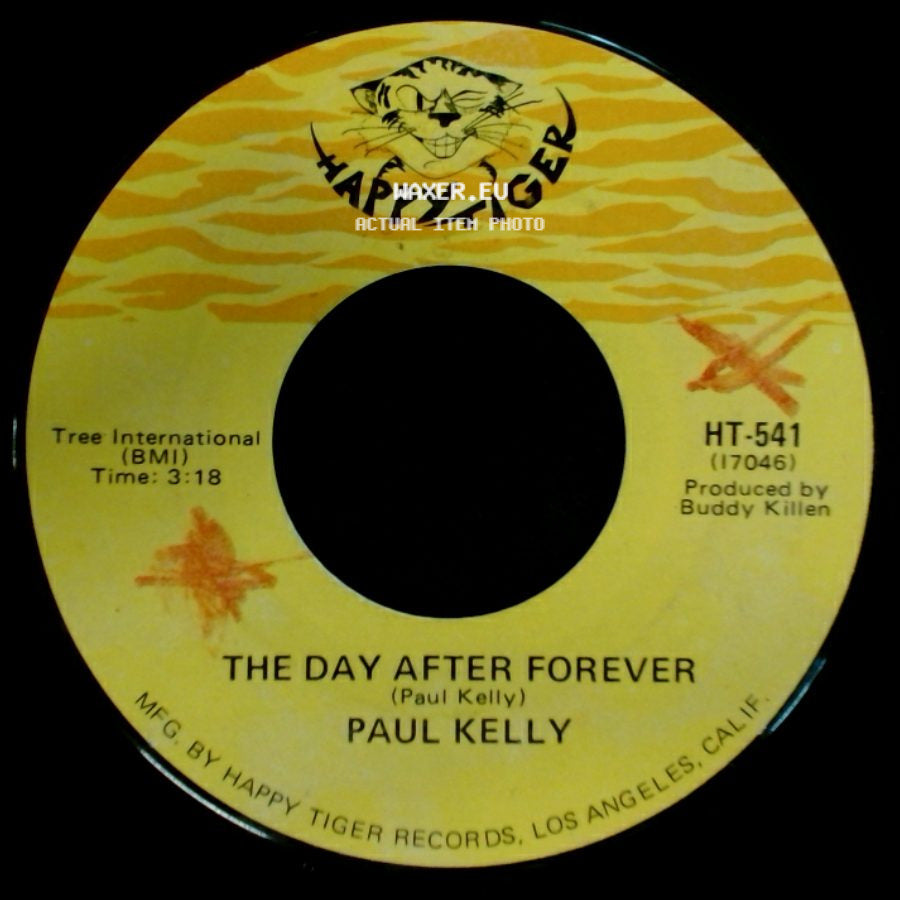 Paul Kelly - Stealing In The Name Of The Lord / The Day After Forever side B