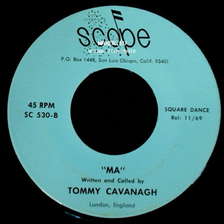 Tommy Cavanagh / The Country Brass - Ma / Ma side A