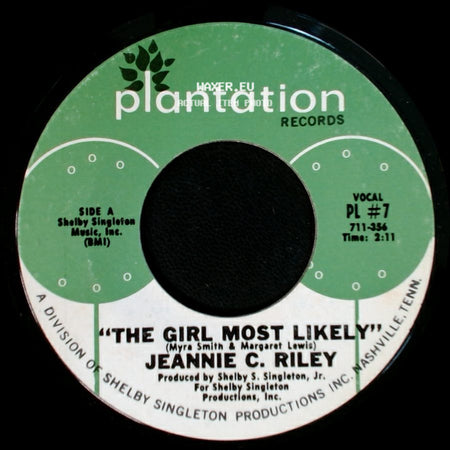 Jeannie C. Riley - The Girl Most Likely / My Scrapbook side A