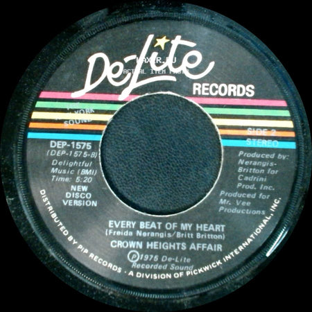 Crown Heights Affair - Every Beat Of My Heart / Every Beat Of My Heart side B