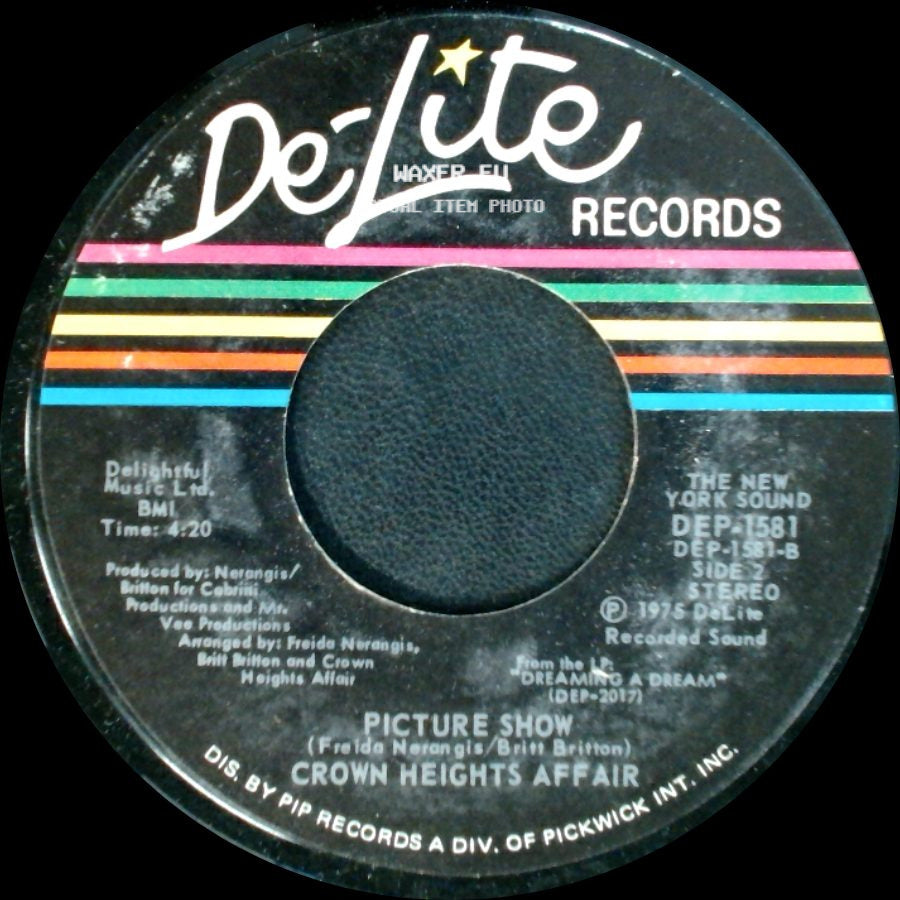 Crown Heights Affair - Foxy Lady / Picture Show side B