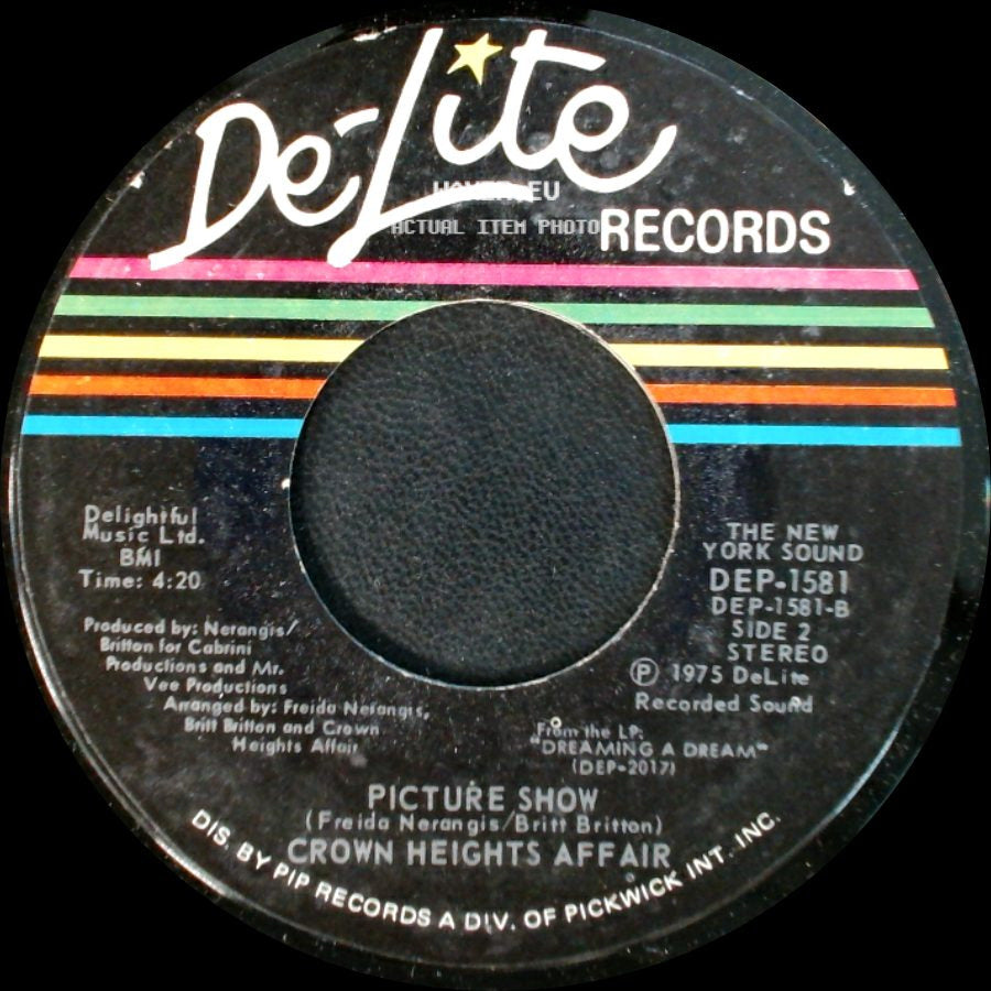 Crown Heights Affair - Foxy Lady / Picture Show side B