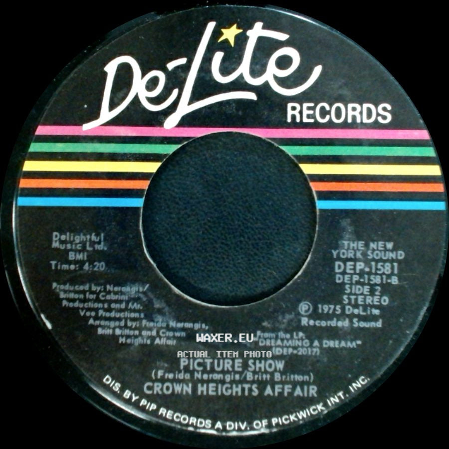 Crown Heights Affair - Foxy Lady / Picture Show side B
