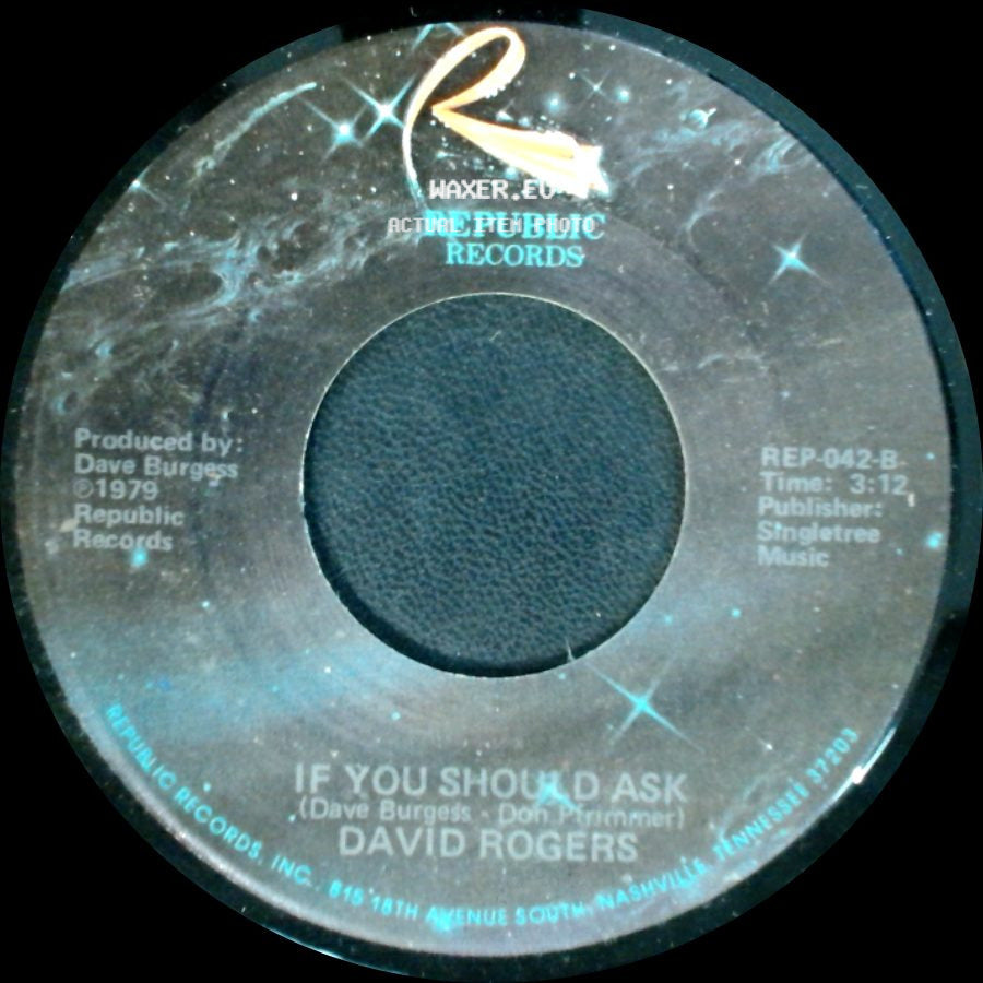 David Rogers - If You Should Ask / You Are My Rainbow side A