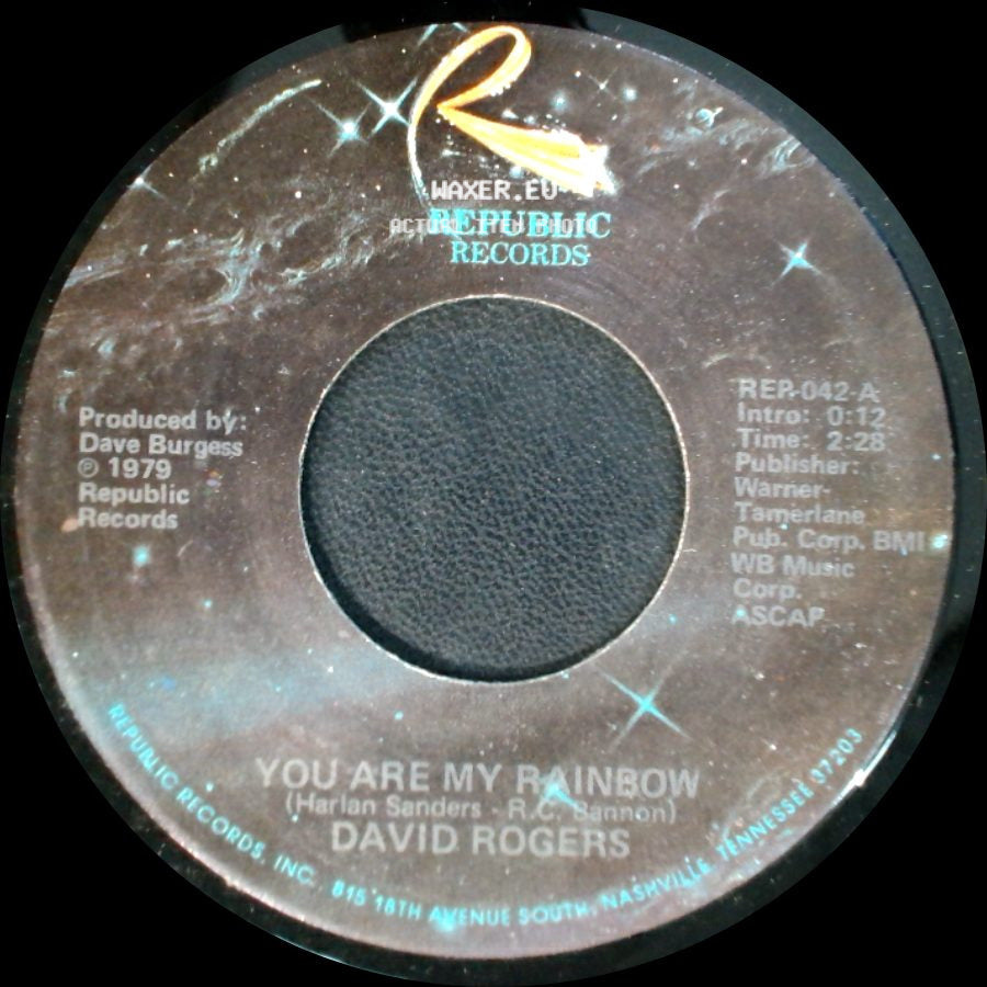 David Rogers - If You Should Ask / You Are My Rainbow side B