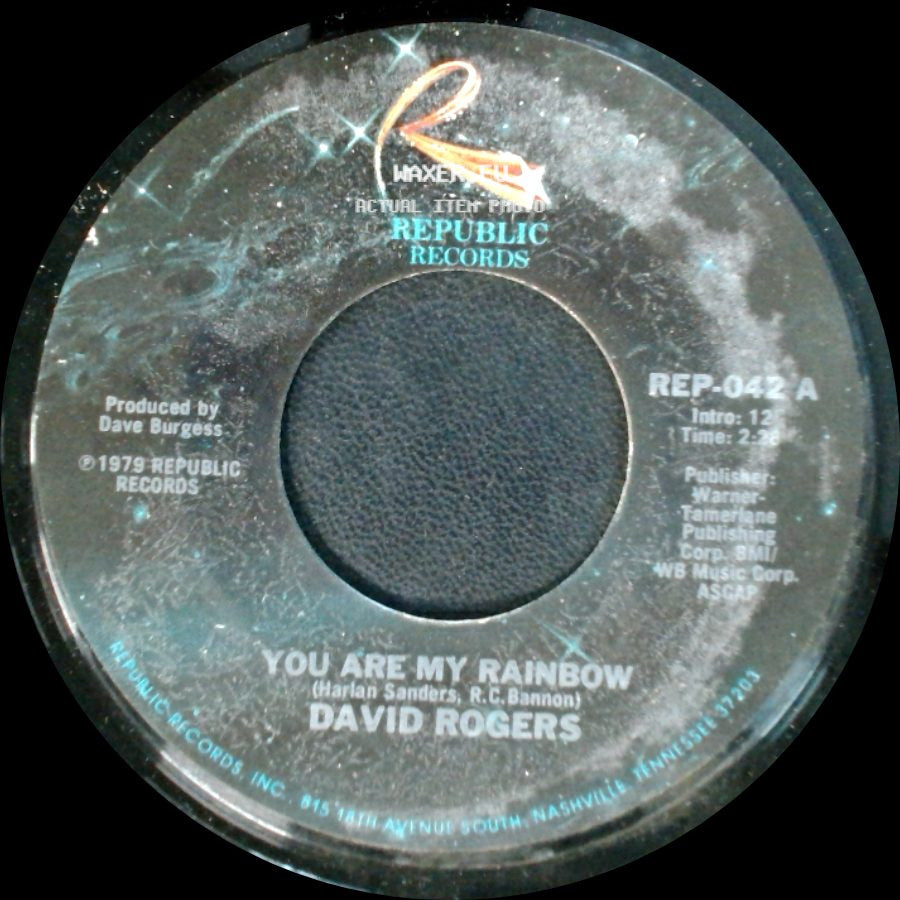 David Rogers - If You Should Ask / You Are My Rainbow side B
