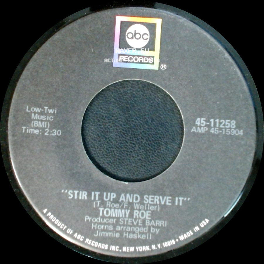 Tommy Roe - Stir It Up And Serve It / Firefly side A