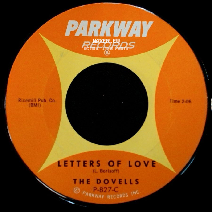 The Dovells - Letters Of Love / Bristol Stomp side A