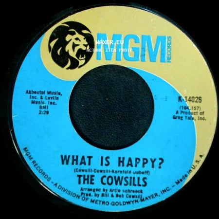 The Cowsills - What Is Happy? / Hair side A
