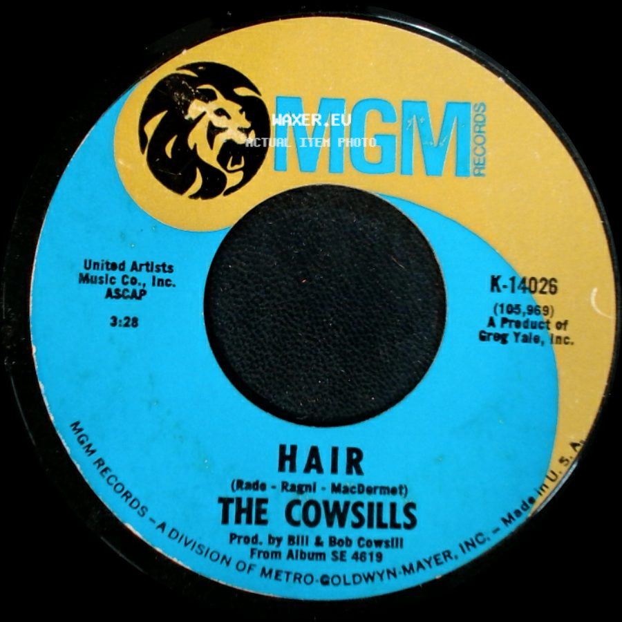 The Cowsills - What Is Happy? / Hair side B