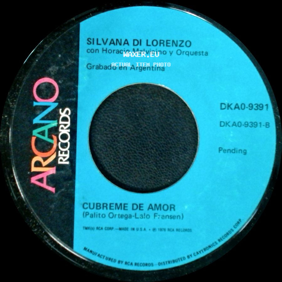 Silvana Di Lorenzo Con Horacio Malvicino Y Orquesta - Lo Importante Es Saberlo / Cubreme De Amor side B
