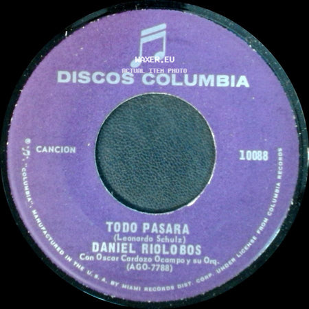 Daniel Riolobos - Todo Pasara / No Es Un Juego El Amor side A