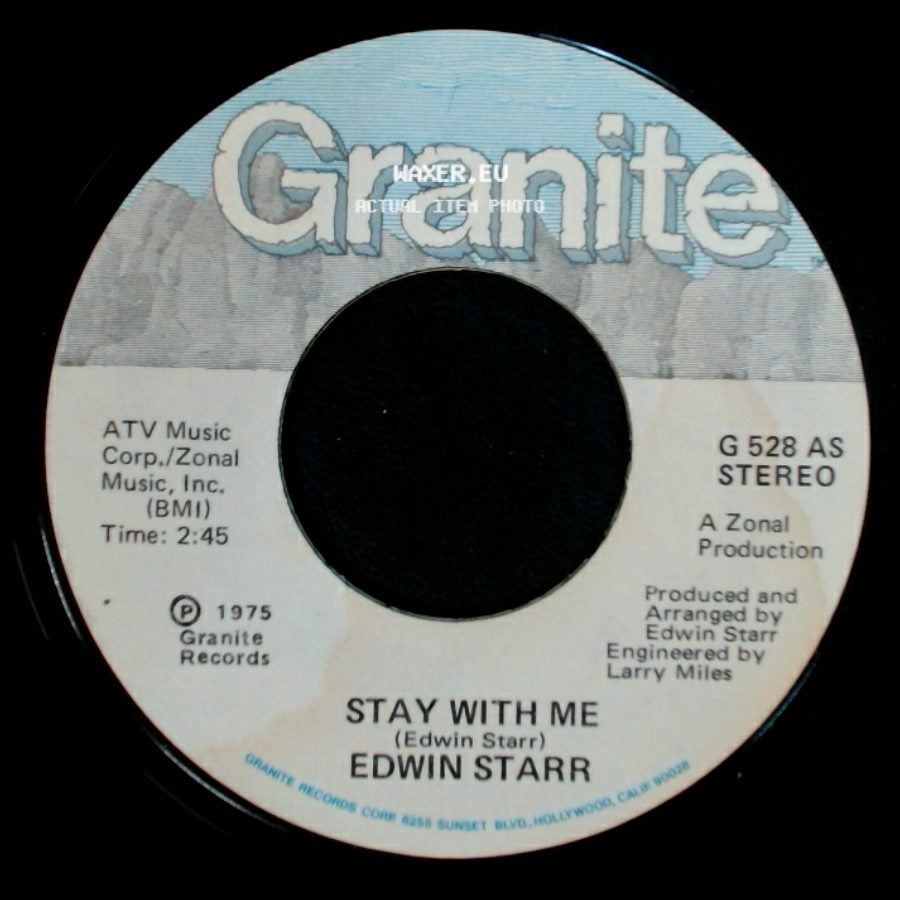 Edwin Starr - Party / Stay With Me side B