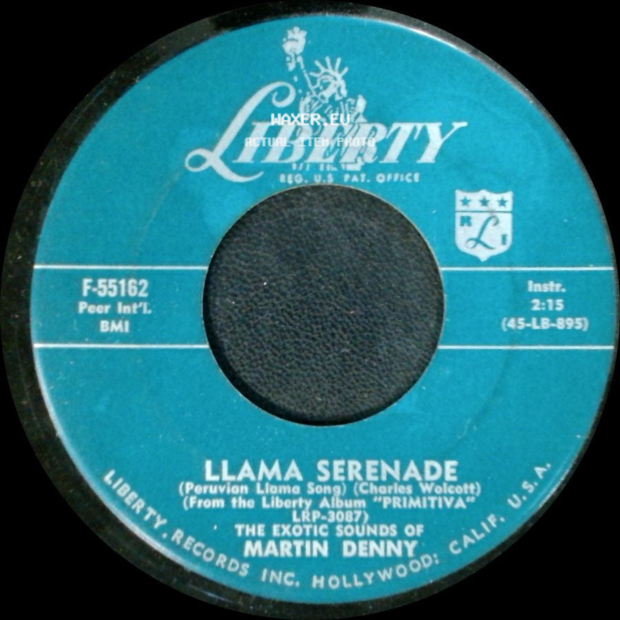 Martin Denny - Llama Serenade / Quiet Village side A