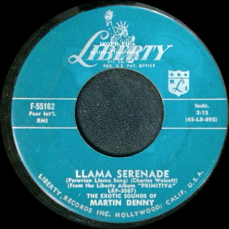 Martin Denny - Llama Serenade / Quiet Village side A