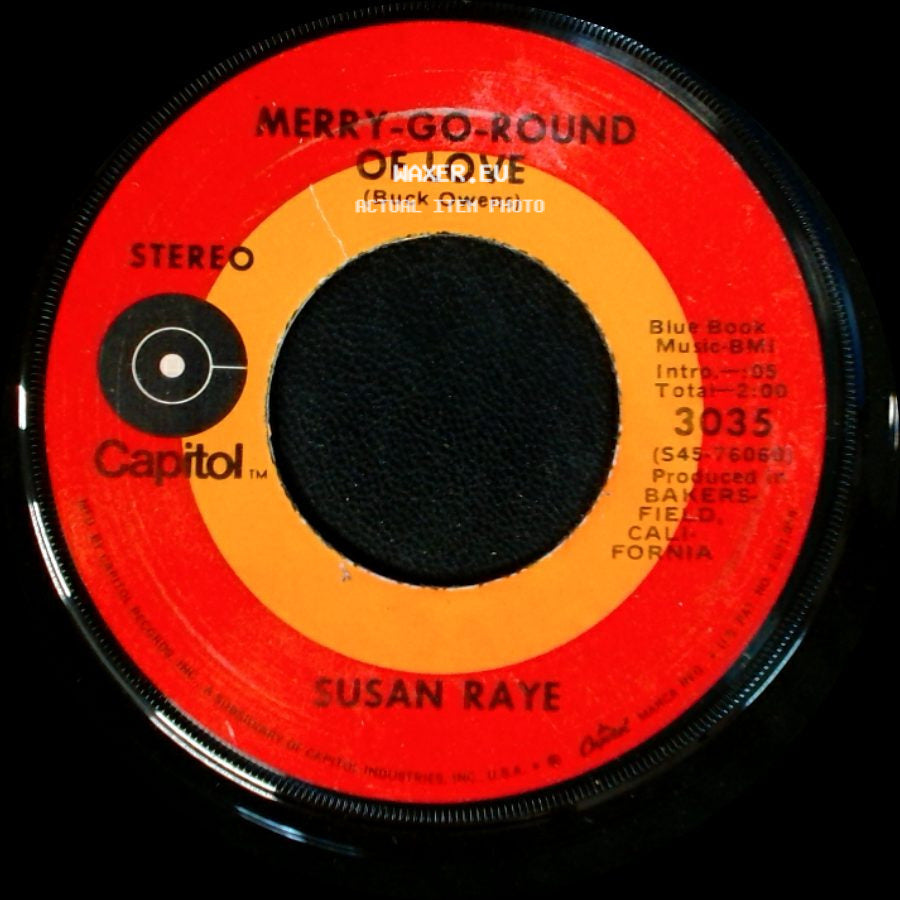 Susan Raye - Merry-Go-Round Of Love / Airport (Leanne Scott) side A
