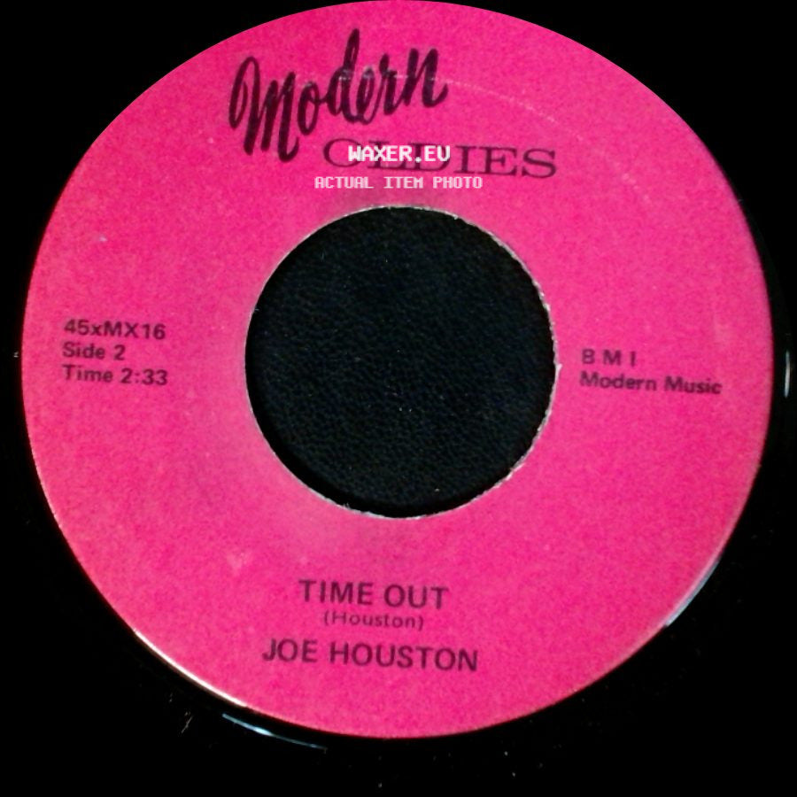 Joe Houston - All Night Long / Time Out side B