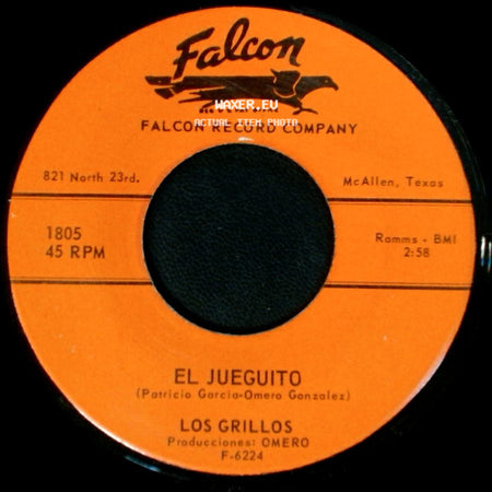 Los Grillos - Solitario (Oh Lonesome Me) / El Jueguito side B