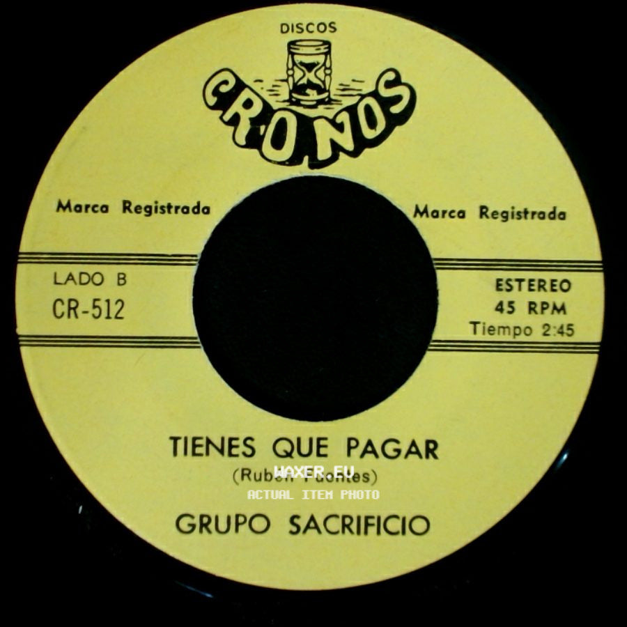 Grupo Sacrificio - Carcel Perpetua / Tienes Que Pagar side B