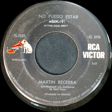Martin Becerra - No Puedo Estar Sin Ti / Besos side A