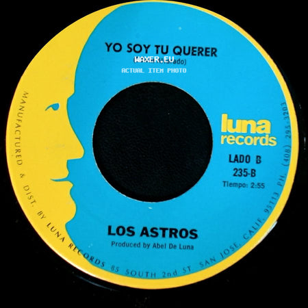 Los Astros - Tres Dias / Yo Soy Tu Querer side B