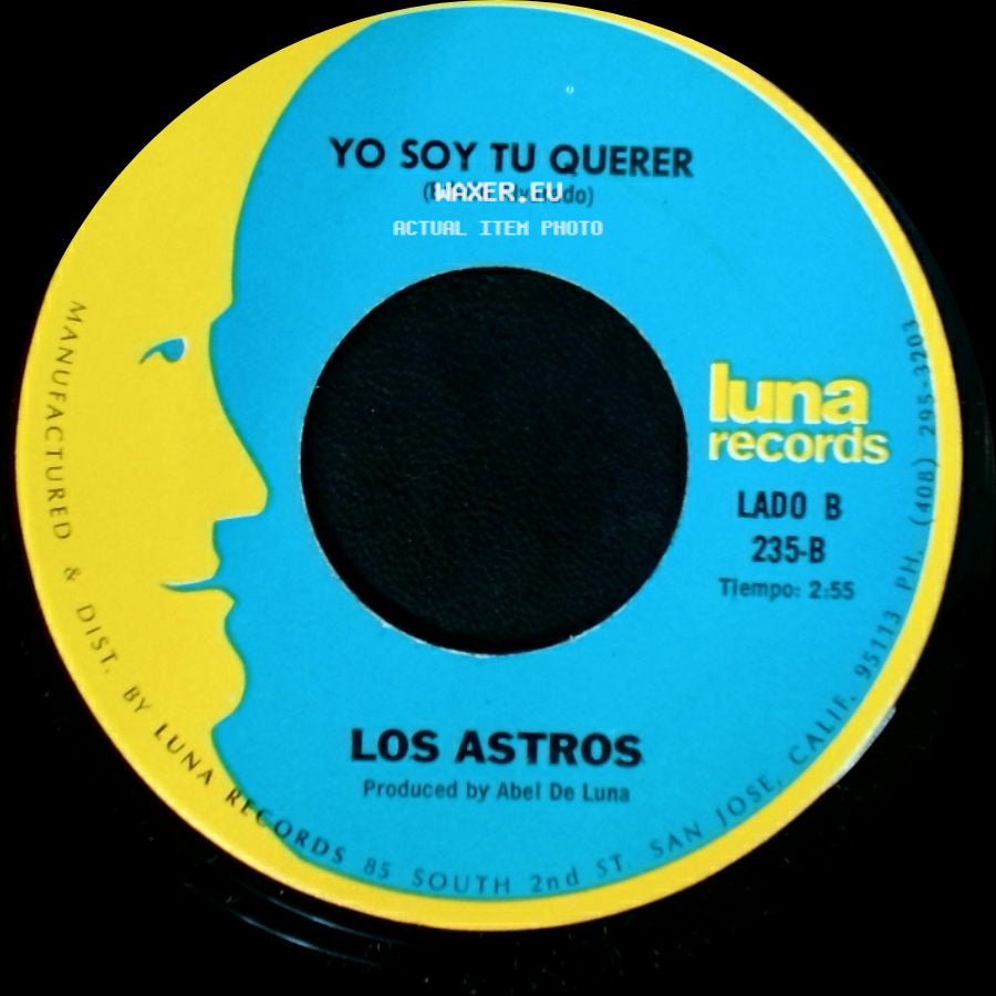 Los Astros - Tres Dias / Yo Soy Tu Querer side B