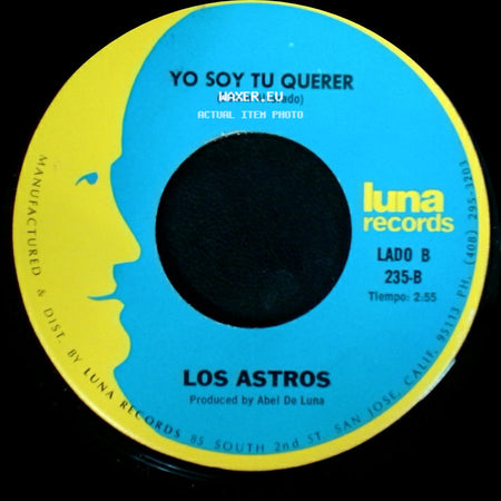 Los Astros - Tres Dias / Yo Soy Tu Querer side B