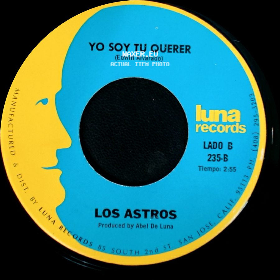 Los Astros - Tres Dias / Yo Soy Tu Querer side B