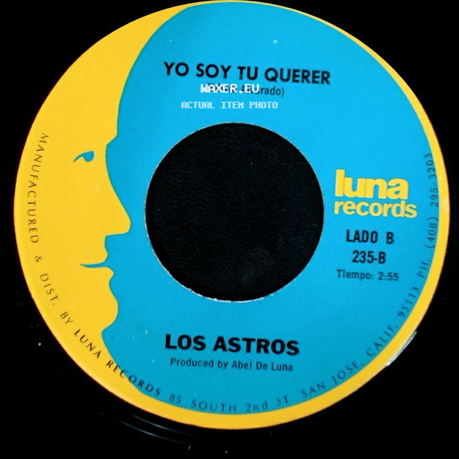 Los Astros - Tres Dias / Yo Soy Tu Querer side B