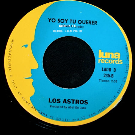 Los Astros - Tres Dias / Yo Soy Tu Querer side B