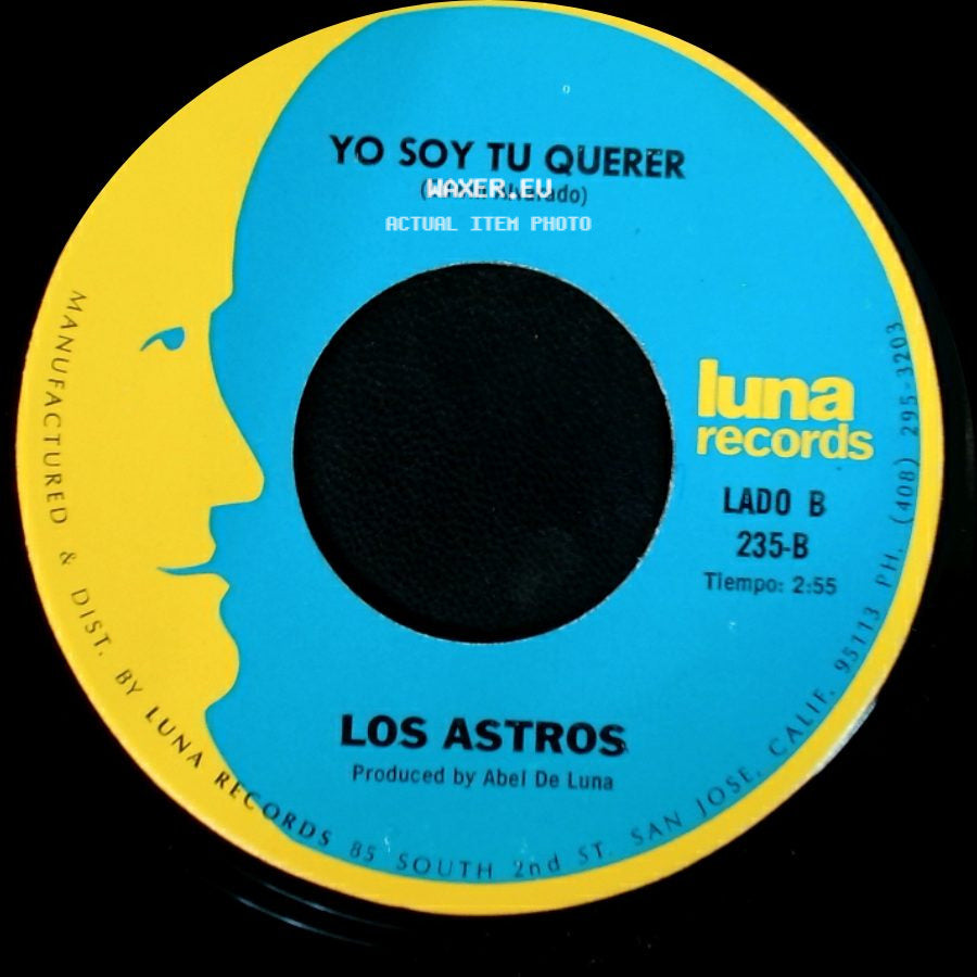Los Astros - Tres Dias / Yo Soy Tu Querer side B