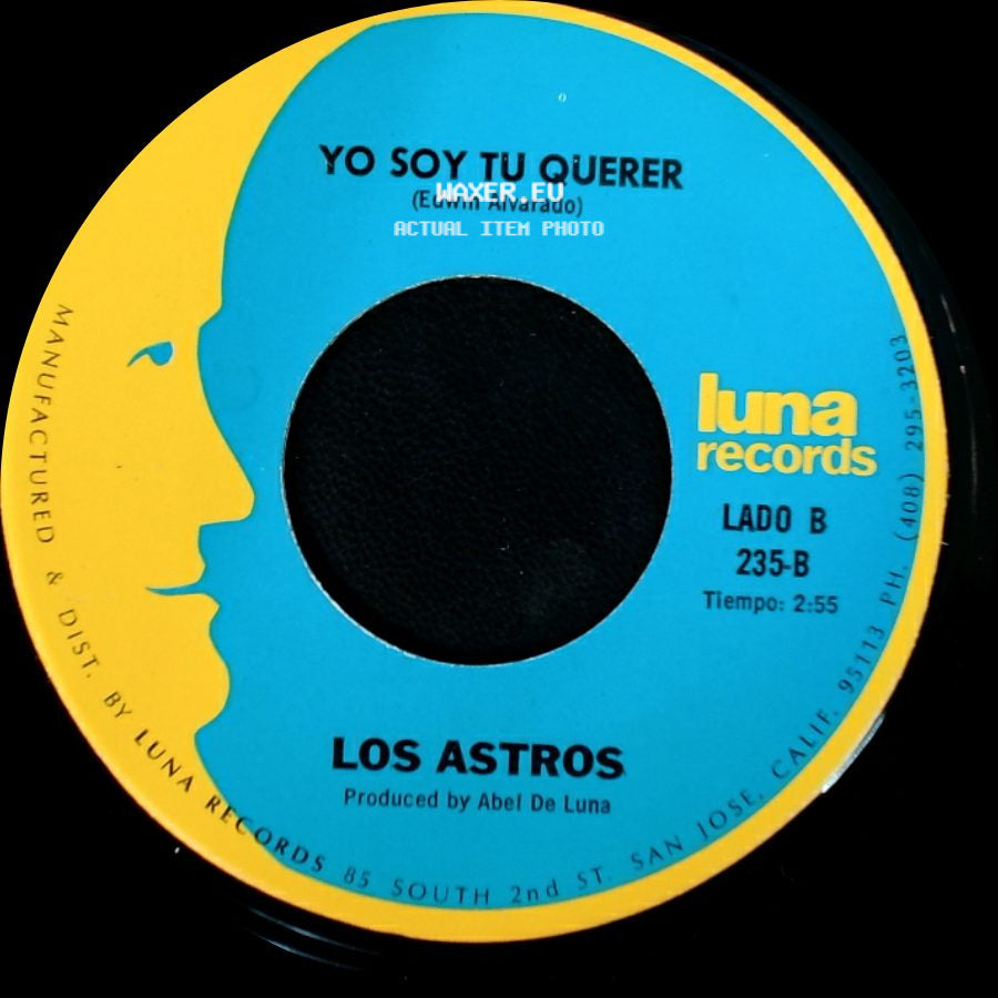 Los Astros - Tres Dias / Yo Soy Tu Querer side B