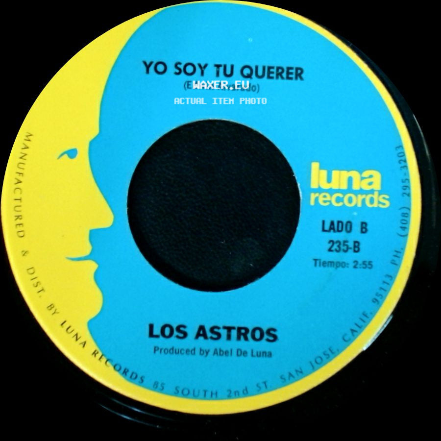 Los Astros - Tres Dias / Yo Soy Tu Querer side B