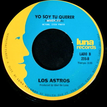 Los Astros - Tres Dias / Yo Soy Tu Querer side B