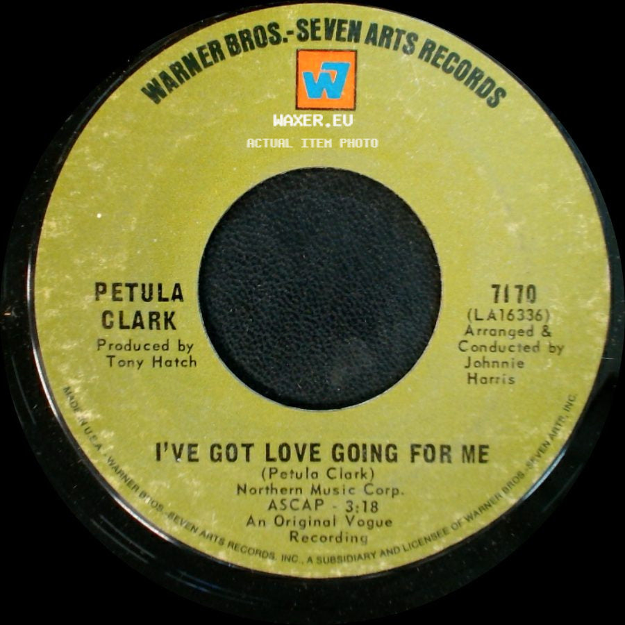 Petula Clark - I've Got Love Going For Me / Kiss Me Goodbye side A