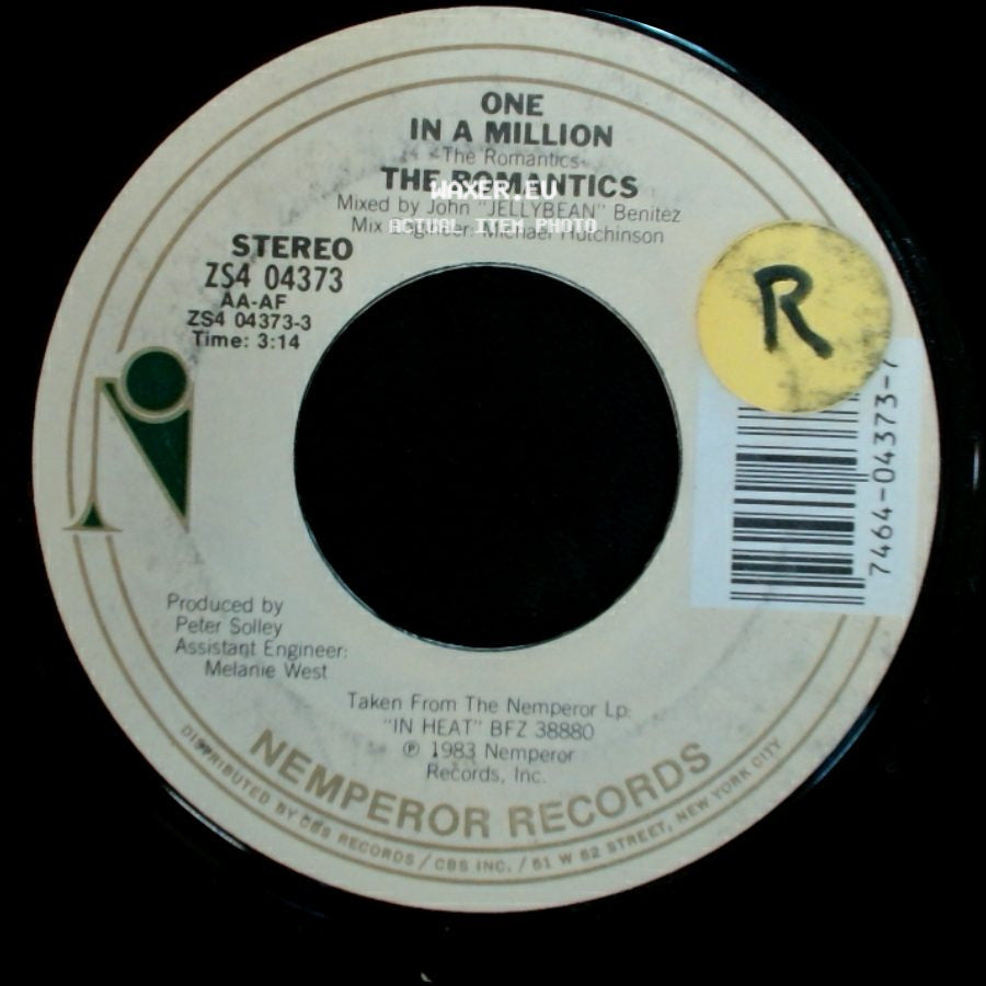 The Romantics - One In A Million / Do Me Anyway You Wanna side A